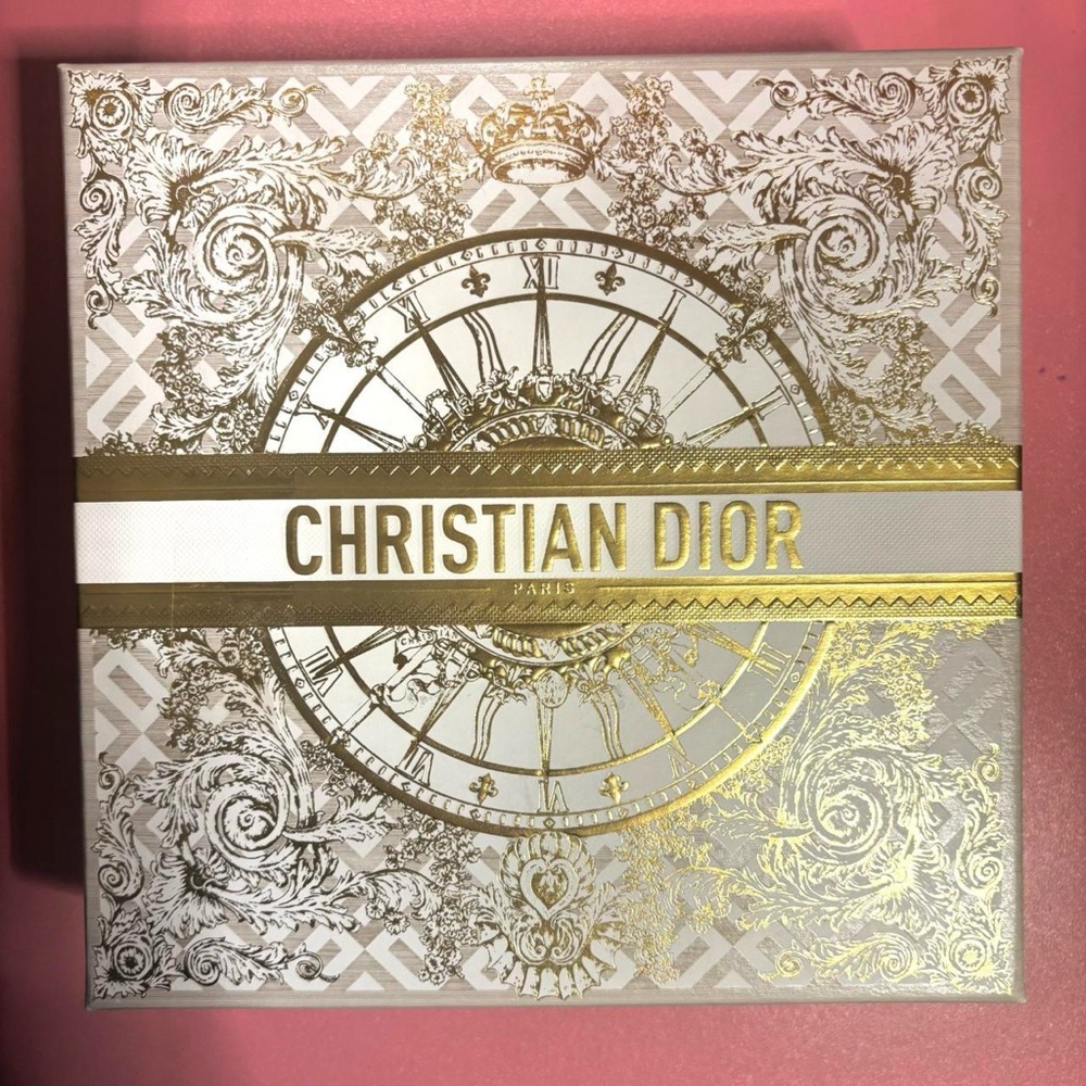 Christian Dior Decorative Box with Gold Accents
